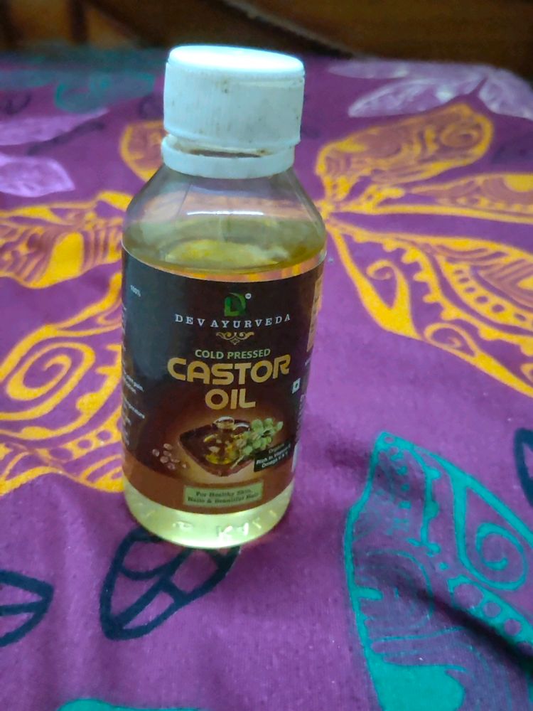 Dev Ayurveda Cold Pressed Castor Oil