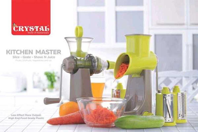 Crystal Kitchen Master: Slice, Grate, &amp; Juice!