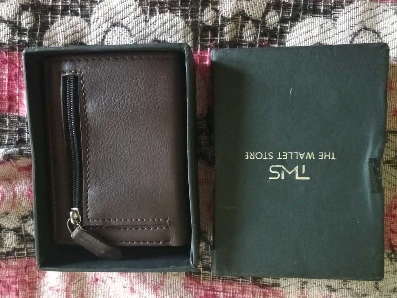 Men's Brown Leather Wallet