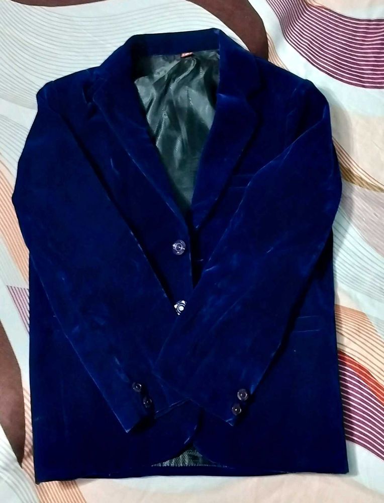 BLUE VELVET BLAZER 💙