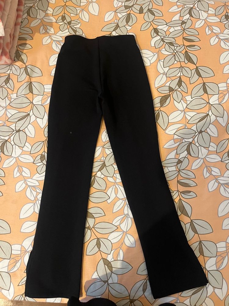 Black Flared Pants
