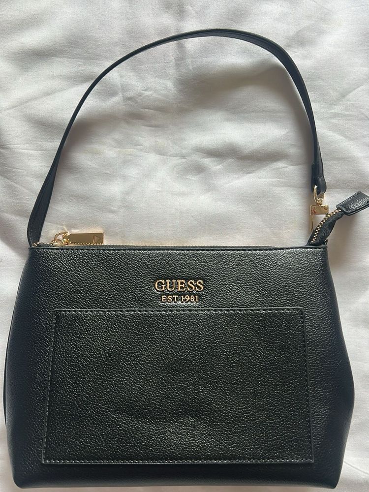 GUESS Monogram Shoulder Bag