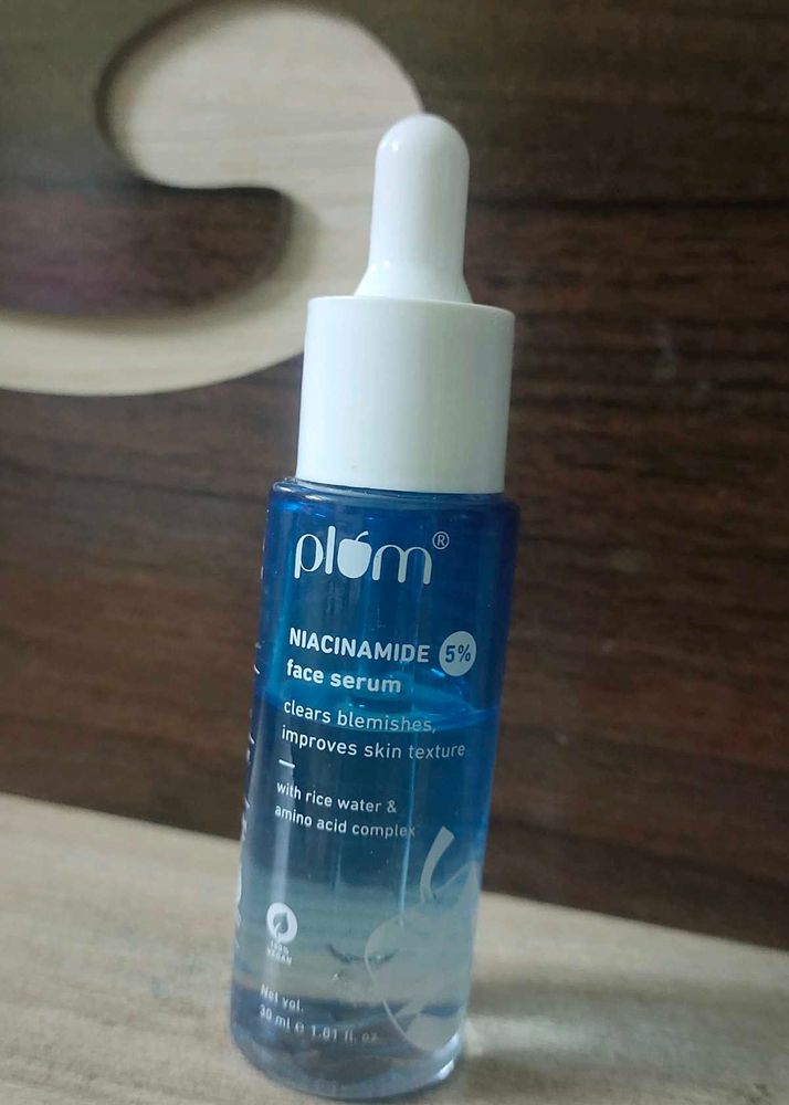 nicinamide plum face serum with rice water