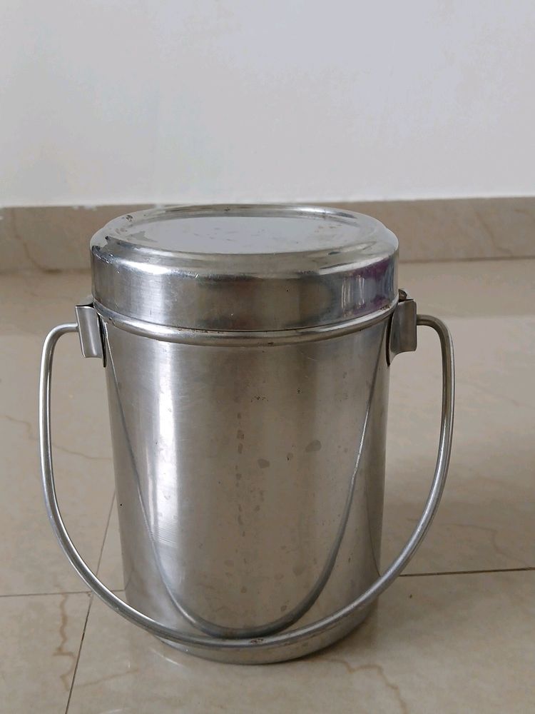 Stainless Steel Milk Storage Can with Lid