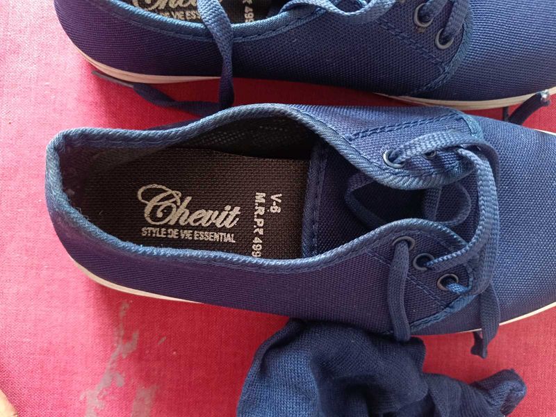 Blue Chevit Casual Shoes