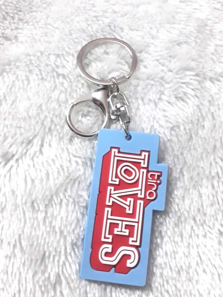 Tira Loves Rubber 3D Silicon Keychain &amp; Keyrings w
