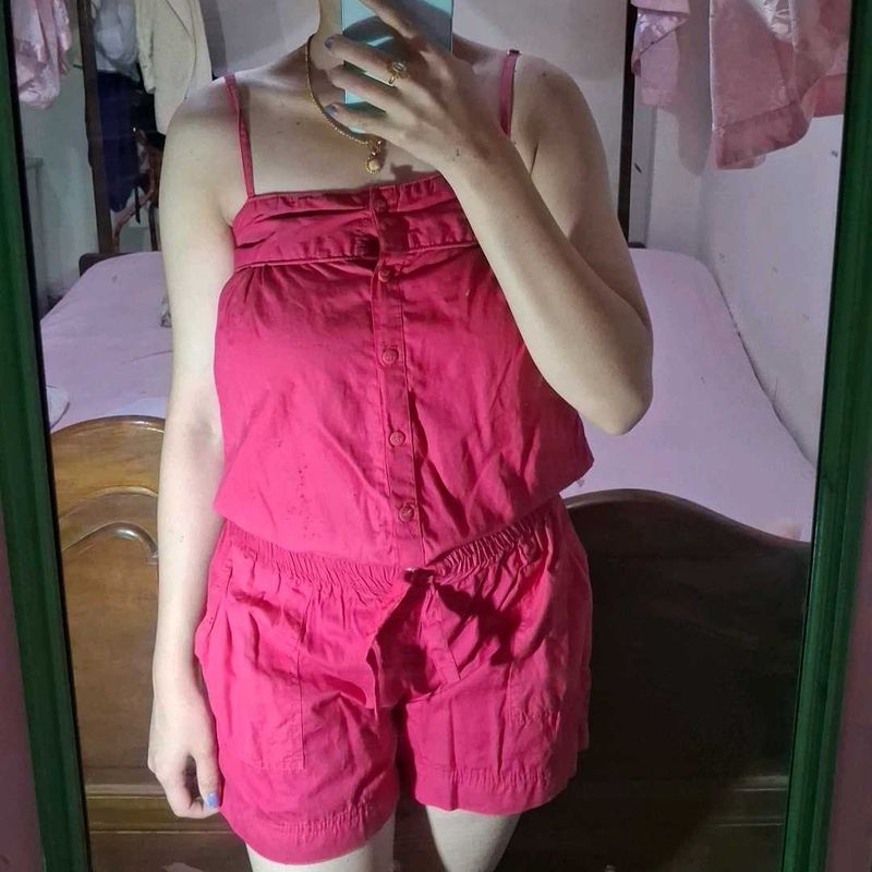 Cute Pink Jumpsuit