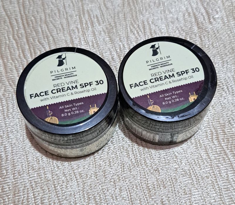 Pilgrim Red Vine Face Cream Spf 30