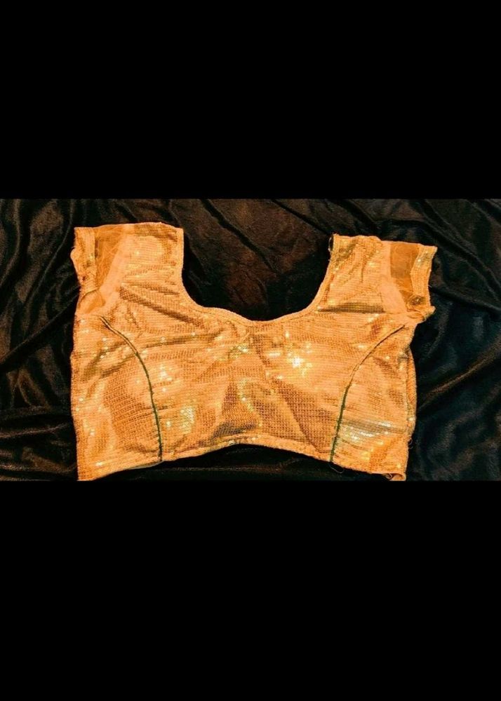 Golden Sequin Blouse