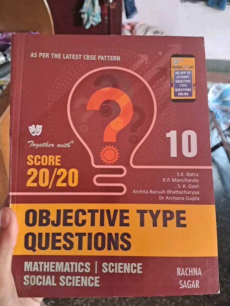 Objective Type Questions Class 10 Book