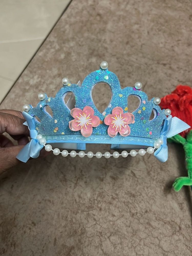Sparkly Blue Princess Tiara
