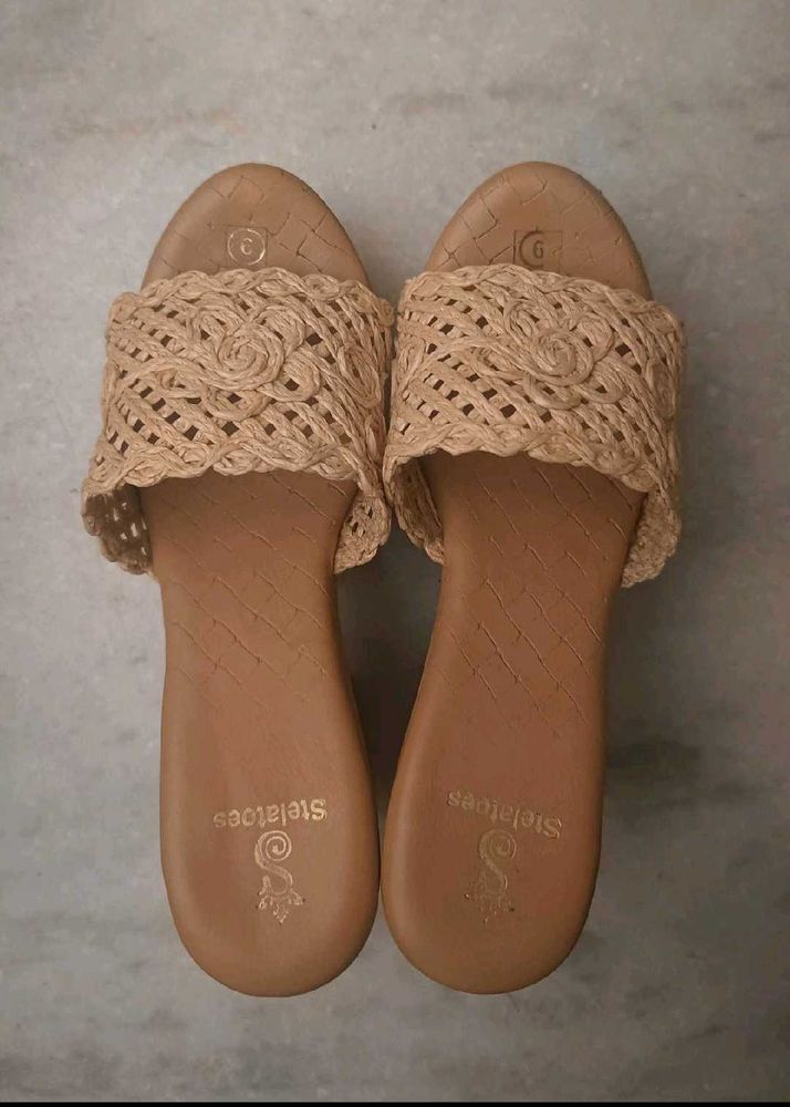 Woven Design mules