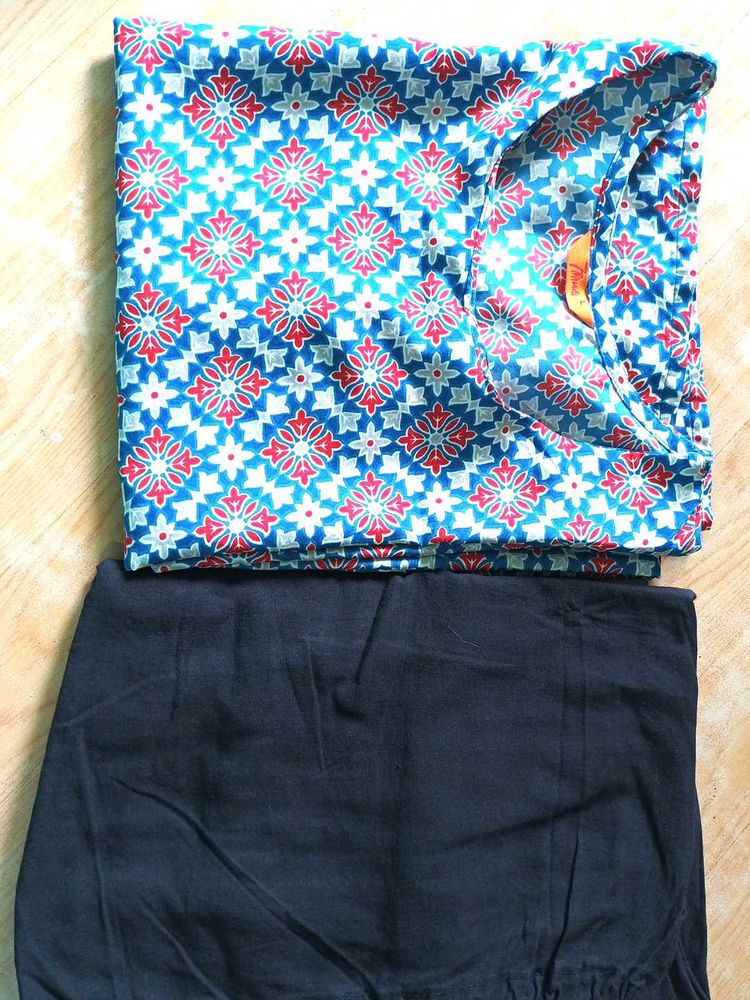 Printed Kurta with Pants