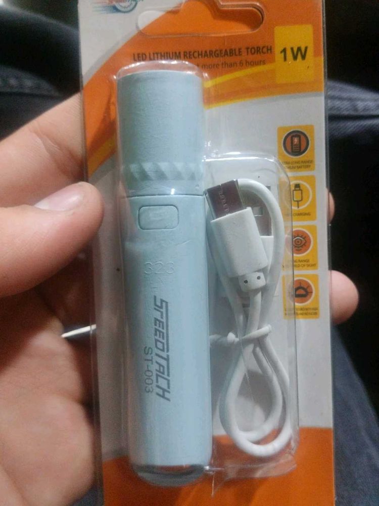 powerful mini pocket light 🚨