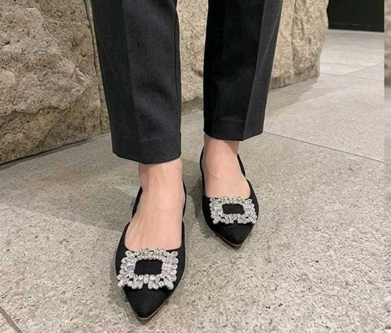 Elegant Embellished Flats