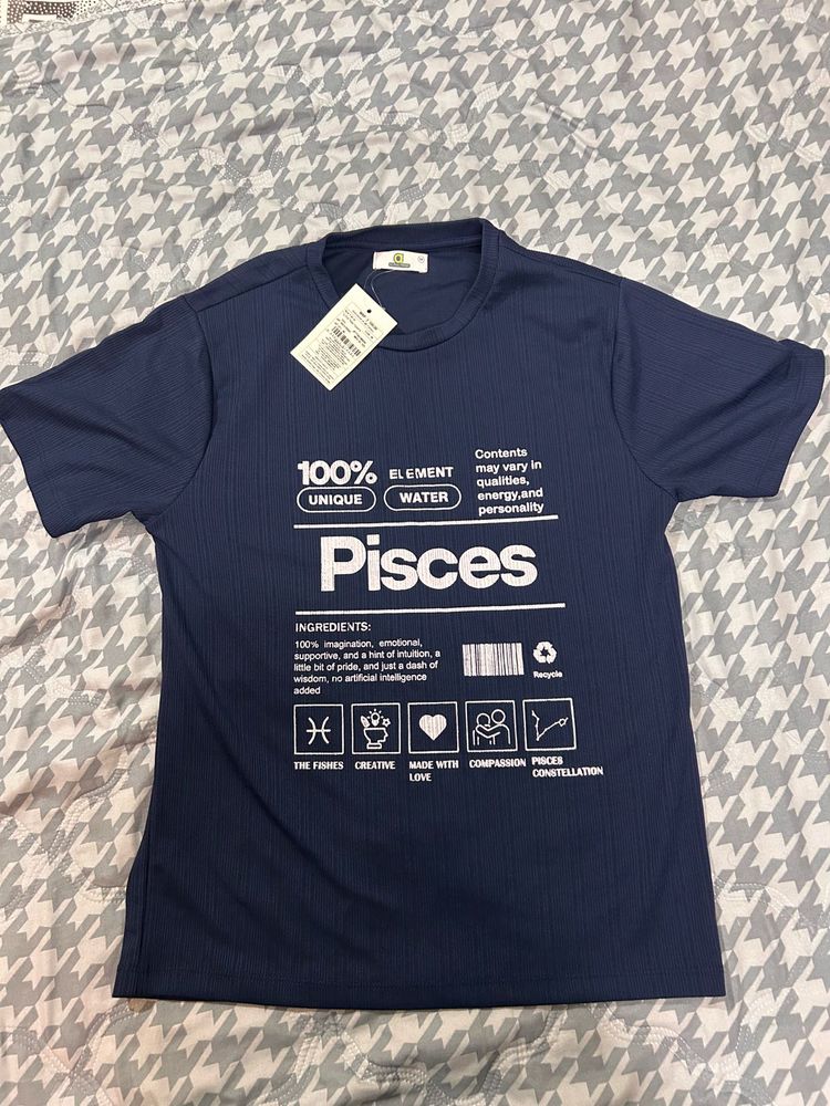 Pisces Zodiac Graphic T-Shirt