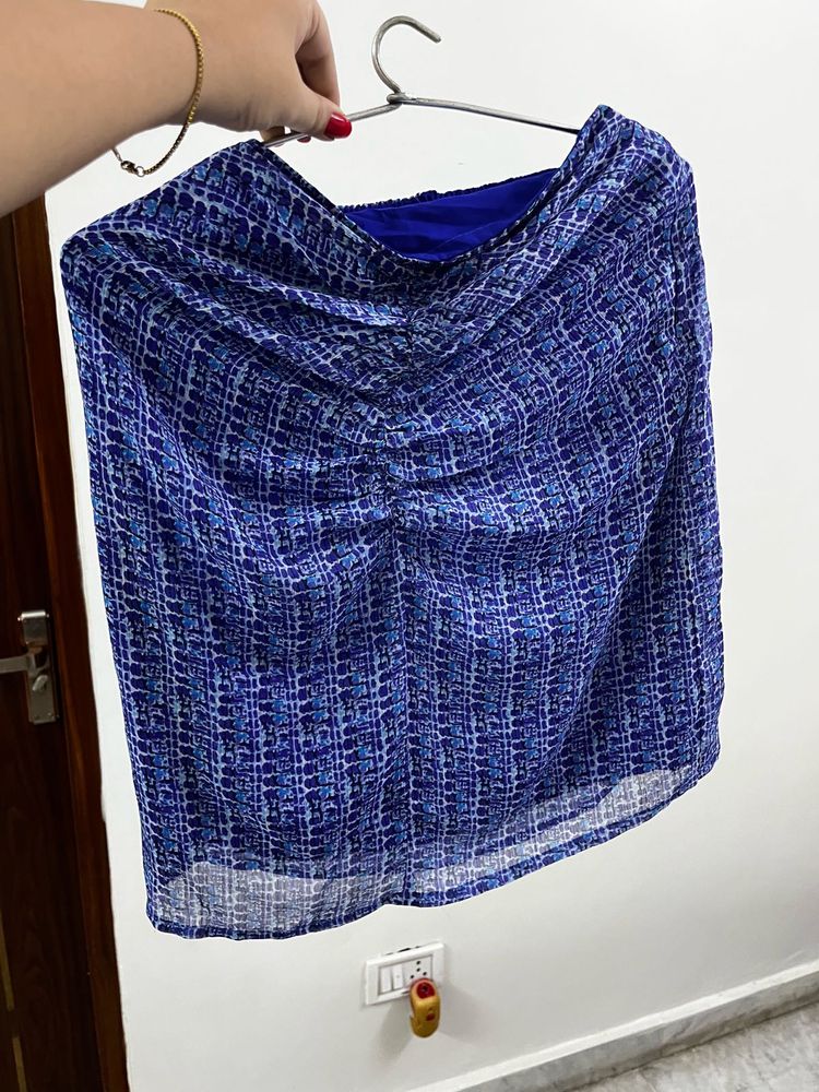 chiffon TUBE TOP (or skirt)