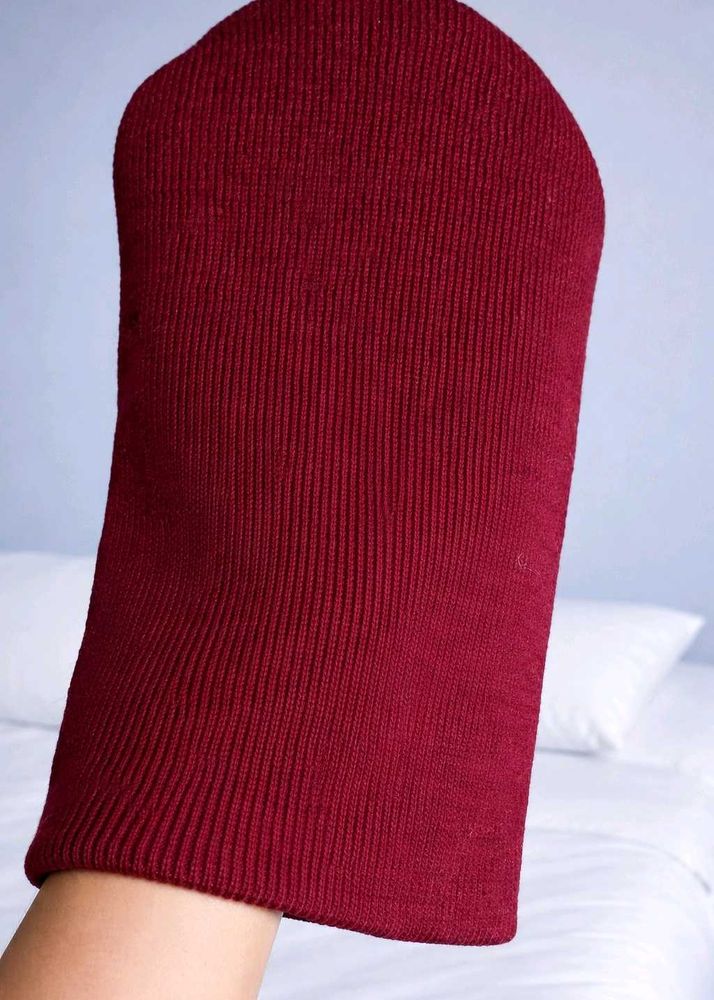 Maroon Winter Woolen Cap