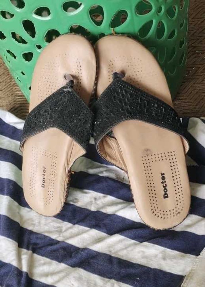 Stylish Embellished Flip-Flops