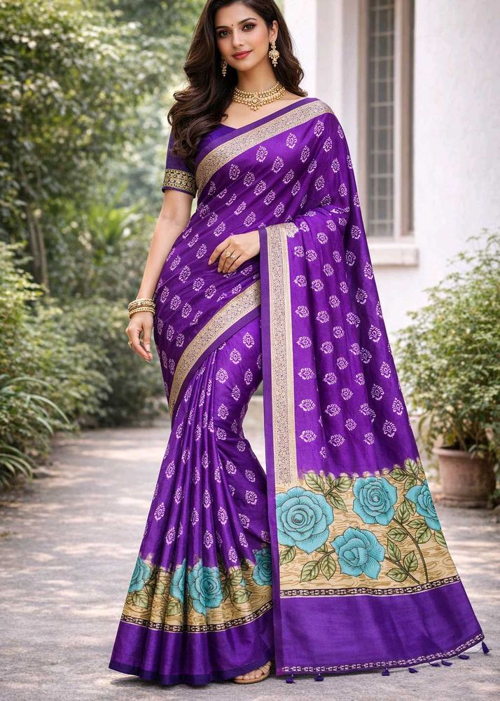 New cotton blend sarees stock clearance