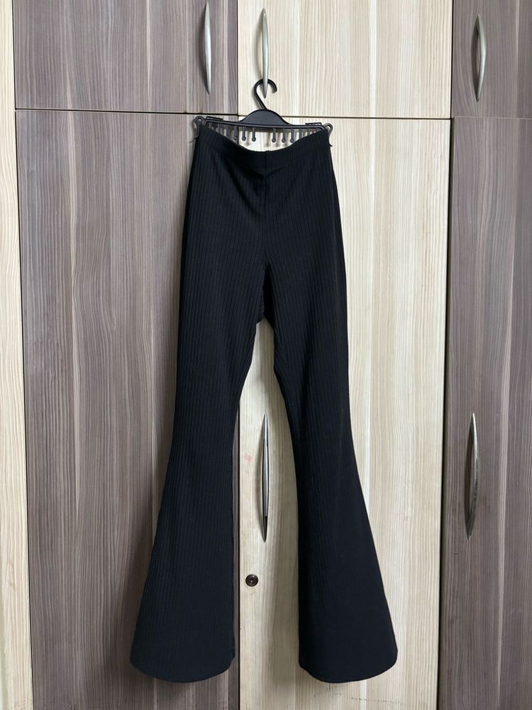 33 H&amp;M STRAIGHT FLARED TROUSER