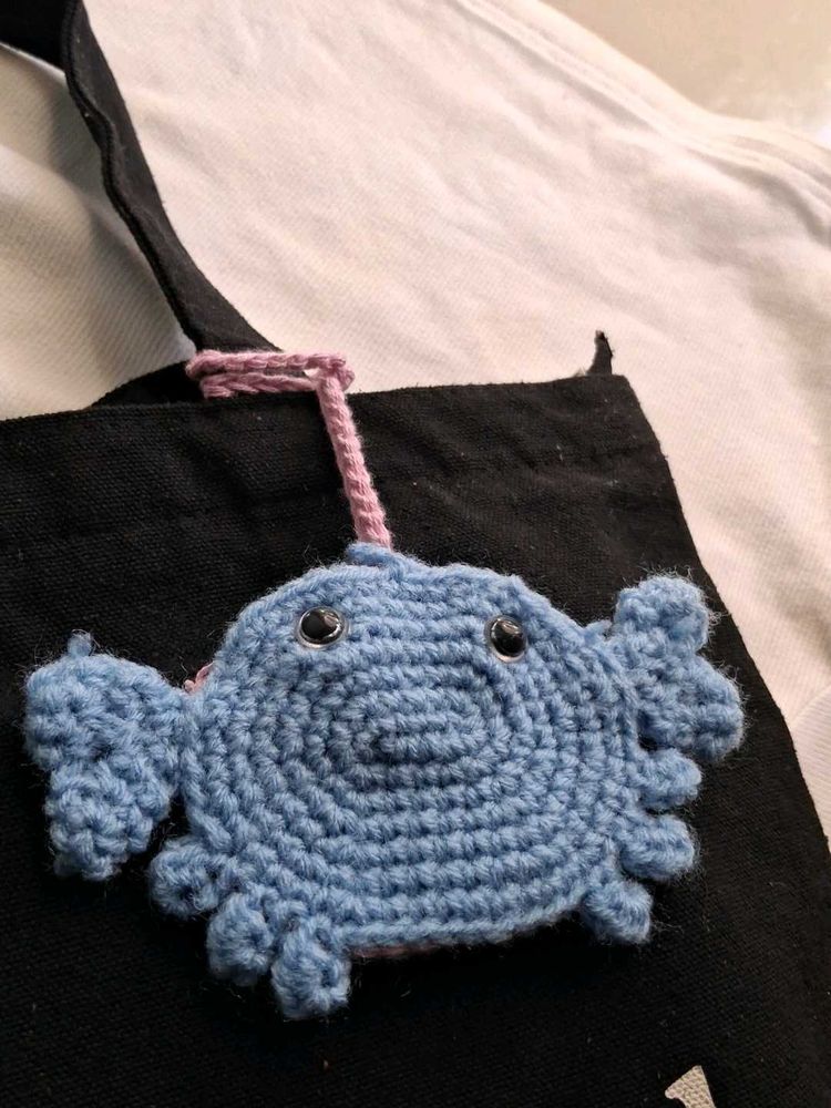 HANDMADE CROCHET BAG CHARM