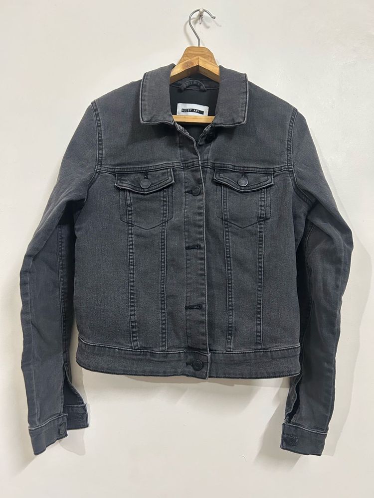 Classic Grey Denim Jacket