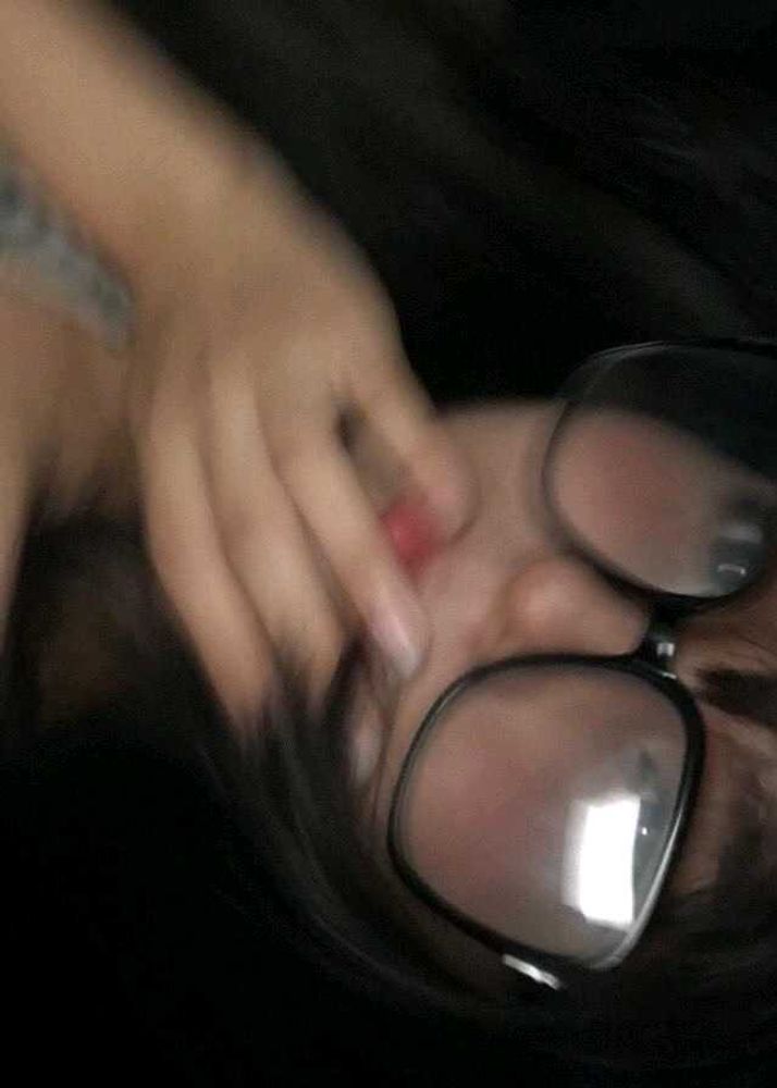 cutecore black glasses >3<