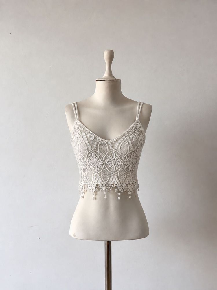 Boho Lace Crop Top