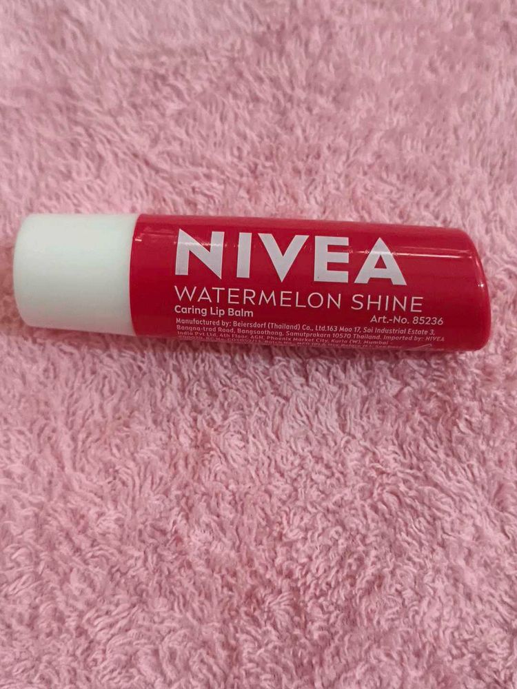 Nivea Watermelon Shine Caring Lip Balm