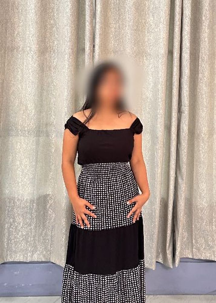 Chic Black &amp; White Dress