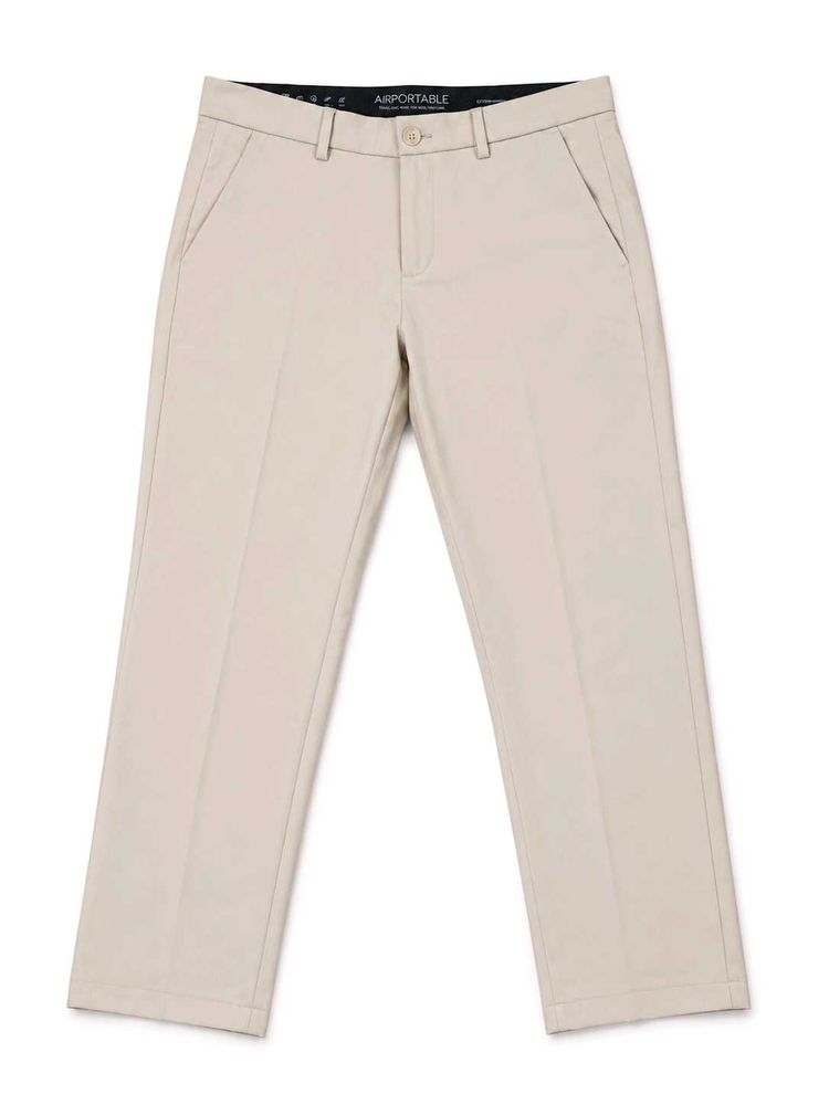Allen Solly Light Beige Slim Fit Trouser