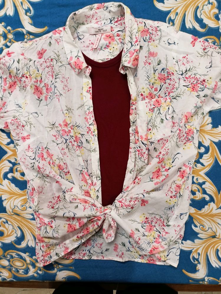 Cotton Printed Shirt
