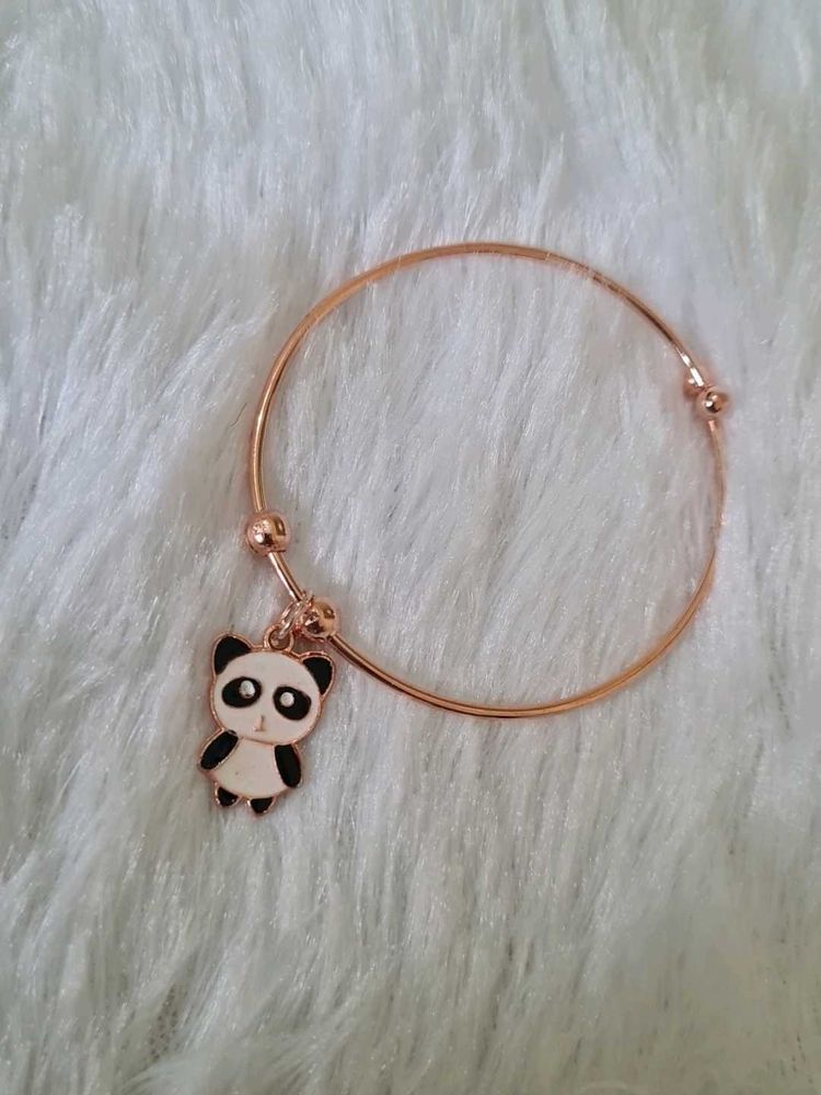 Panda Charm Bangle