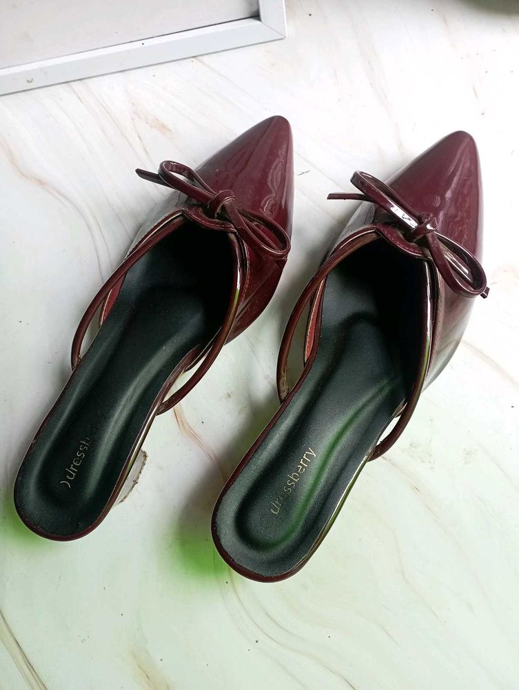 cherry red pointed heel ❤️‍🔥