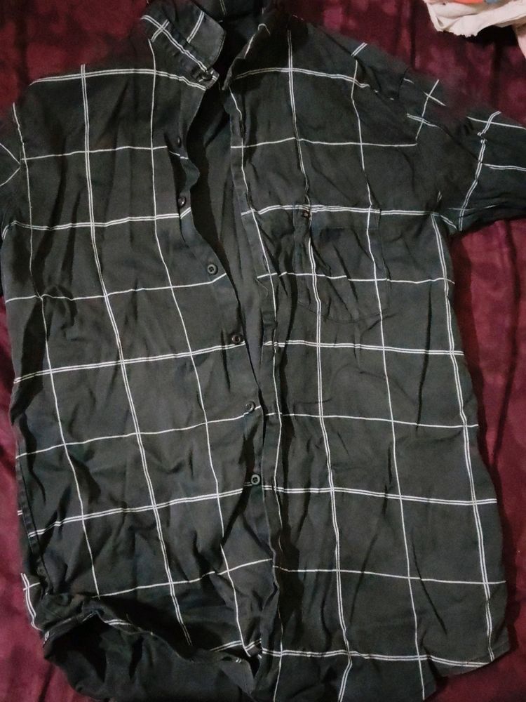 Black Colour Shirt For Men