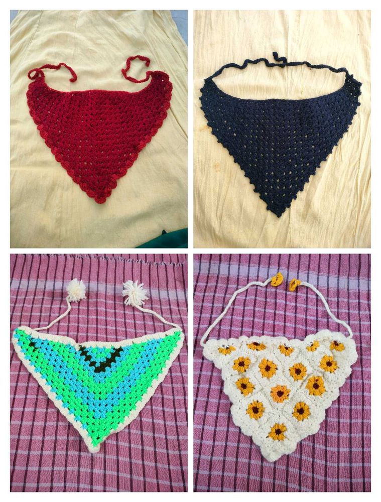 Crochet Bandana Combo