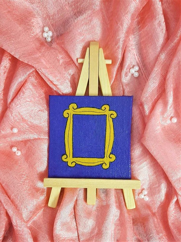 Handmade Friends Frame Mini Canvas Art