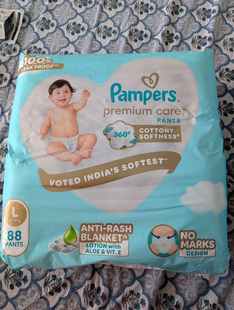 Pampers Premium Care Pants - Size L