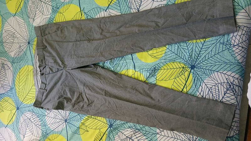 Men's Grey Formal Pants