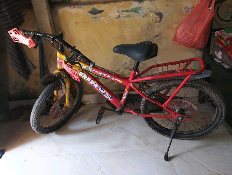 Kids Red Dinosaur Bicycle