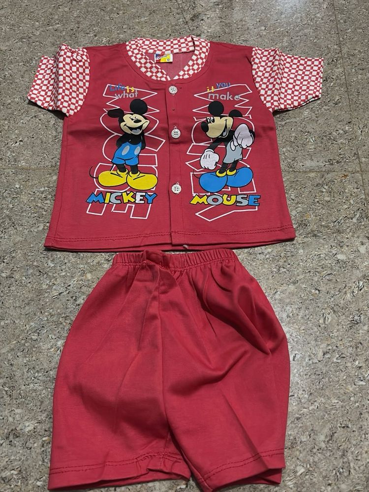 Boy Mickey Mouse Baby Set