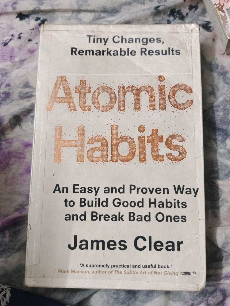 Atomic habits - A self help book