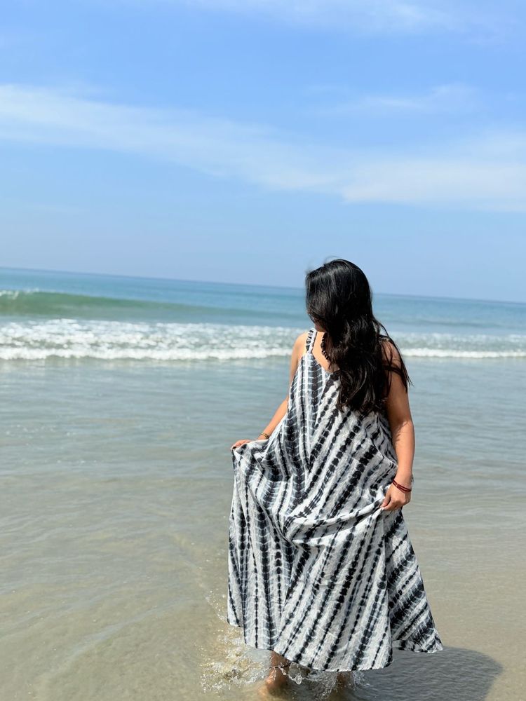 Boho Tie-Dye Maxi Dress