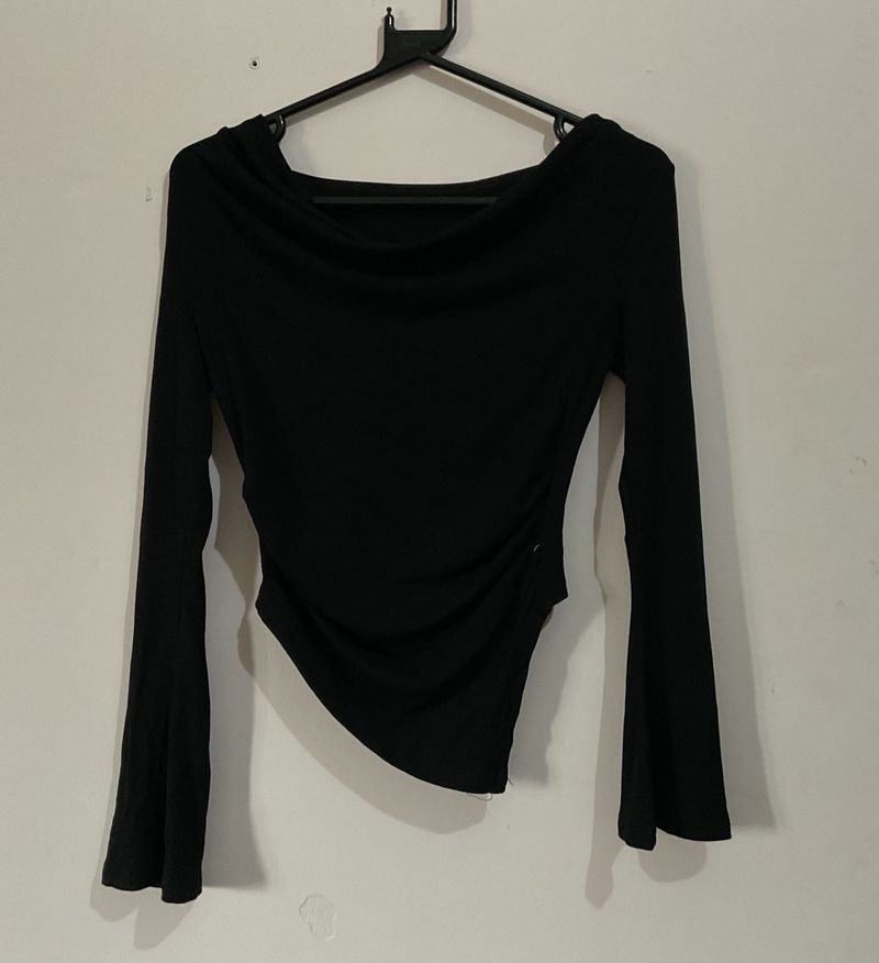 Urbanic Black Long Sleeve Top