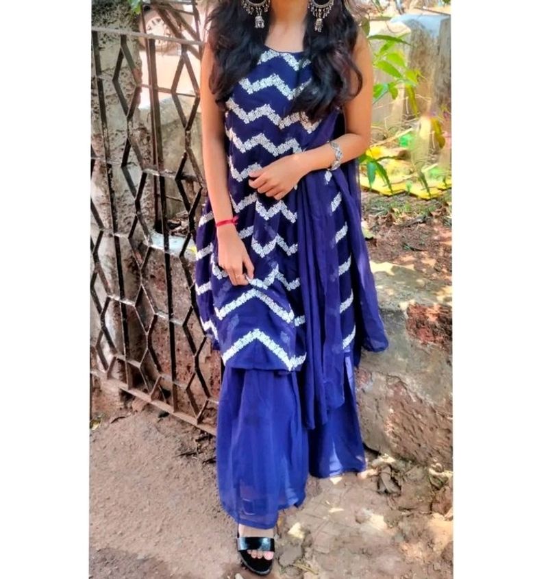Stylish Kurta Palazzo Set