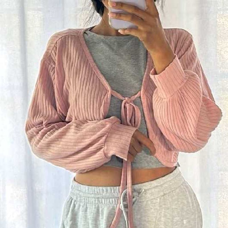 Korean Full Sleeves Shrug/Top