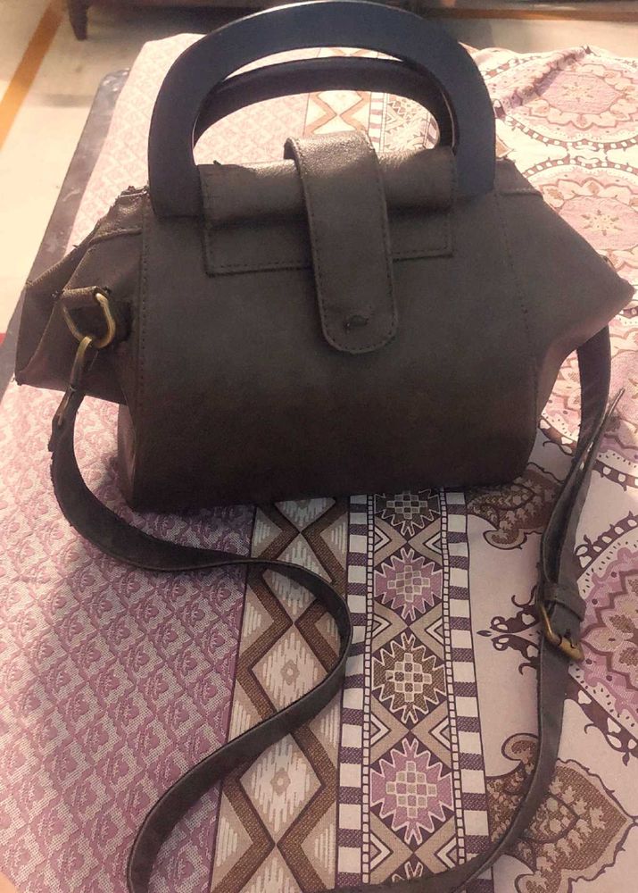 Stylish Dark Brown Handbag