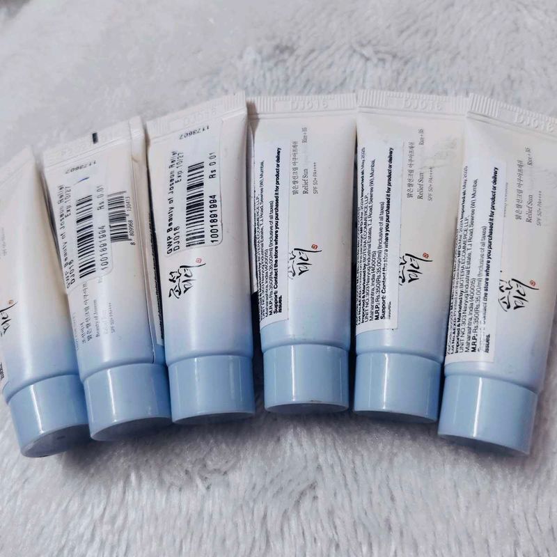 Beauty of Joseonb Relief Sun Aqua Pack 10