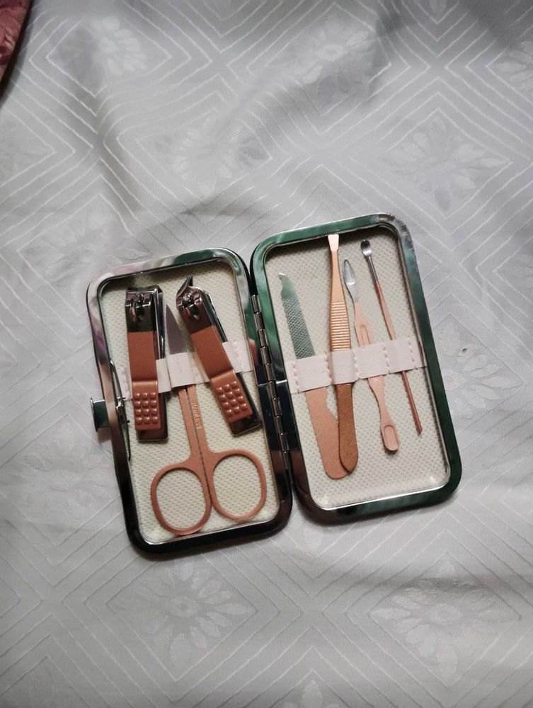 Nail Care Manicure Set Rose Gold Stainless steel